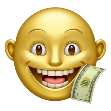 Money Mouth Emoji sticker