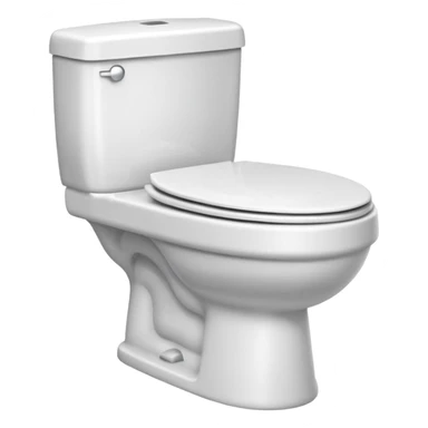 toilet item sticker
