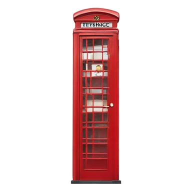 cabina londinense sticker