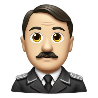 Adolf hitler  with Eiffel tower sticker