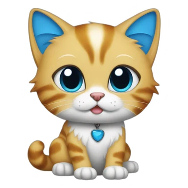 Smurfcat sticker