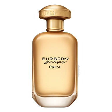 Burberry goddess perfume sticker