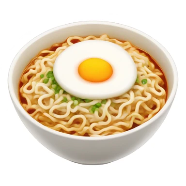 Ramen with and egg on top sticker
