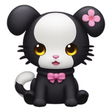 Kuromi sanrio sticker