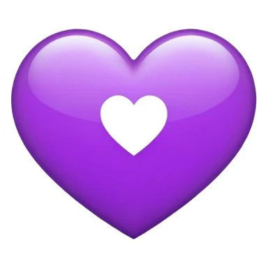 BTS logo purple heart sticker