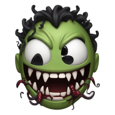 Carnage venom sticker