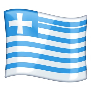 Galicia flag with the correct stuff sticker
