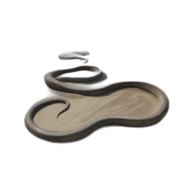 Serpent sur un chantier sticker