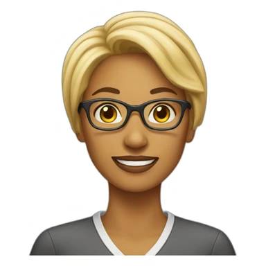 university-teacher-woman sticker