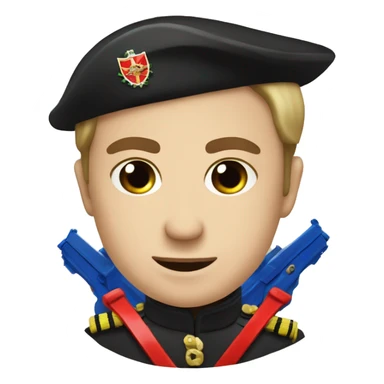 Create an emoji for rappresent "Arma dei Carabinieri" sticker