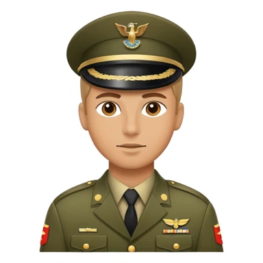 military soldier in uniform sticker