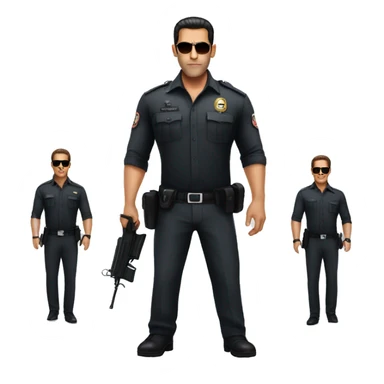 Salman khan bodyguard  sticker
