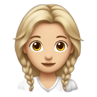 Trois fille l’une à côté de l’autre toute brune sticker