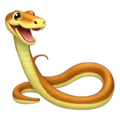 happy-snake sticker