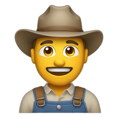 reddit icon as farmer sticker