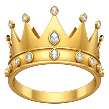 anillo de cumpleañera de 15 años con corona sticker