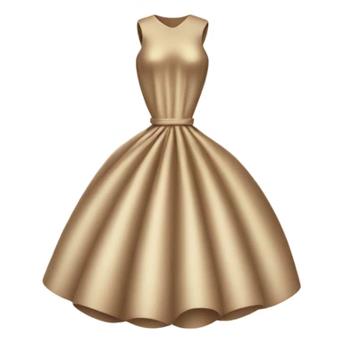 Perfume bottle with a dress sticker