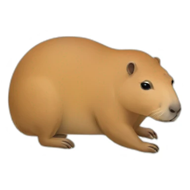 Habibi capybara sticker