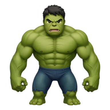 Hulk emogs sticker