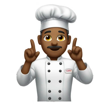 Chef kiss gesture sticker