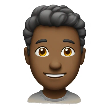 smile in thought sticker