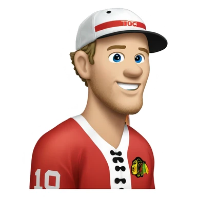 Jonathan Toews beach bum sticker
