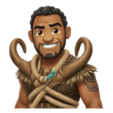 Maui hook from Moana  sticker