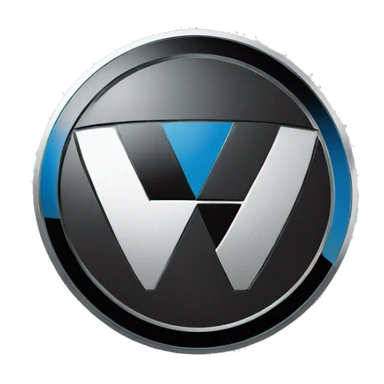 bmw logo black sticker