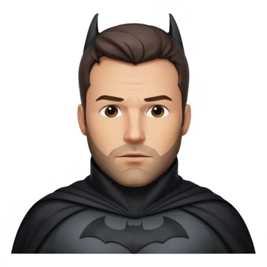 bem affleck batman sticker