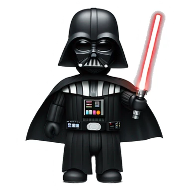 star wars darth vader threatening sticker