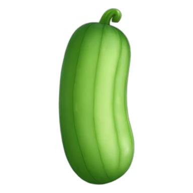 suprized cucumber sticker