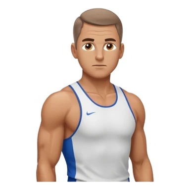 volleyball player, man, Charles Kiraly sticker