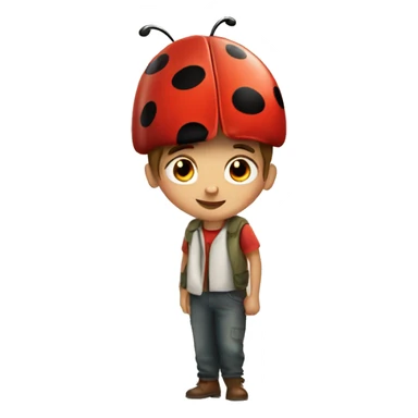 Ladybug sticker