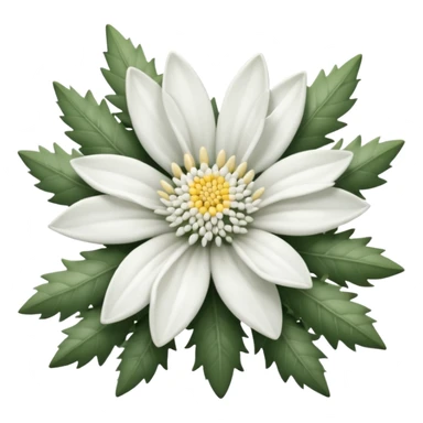 edelweiss realista sticker