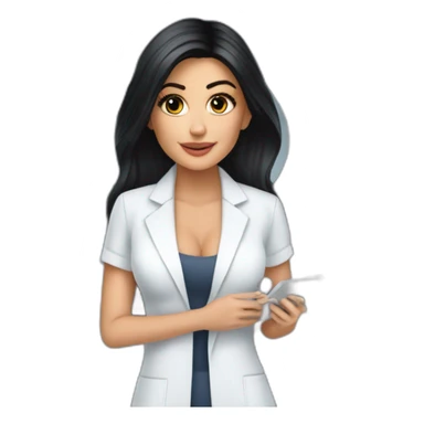 Posh-Radiologist-performing-breast-mri-to-kylie-jenner sticker