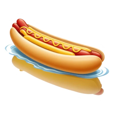 hotdog rower sticker