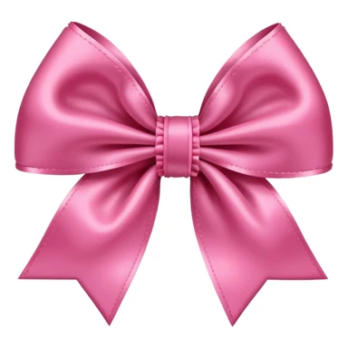 Valentine bow pink  sticker