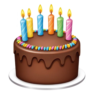  a cake that says, “happy bearthday” sticker