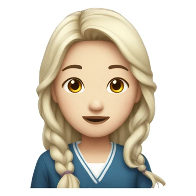 korean argentinian girl sticker