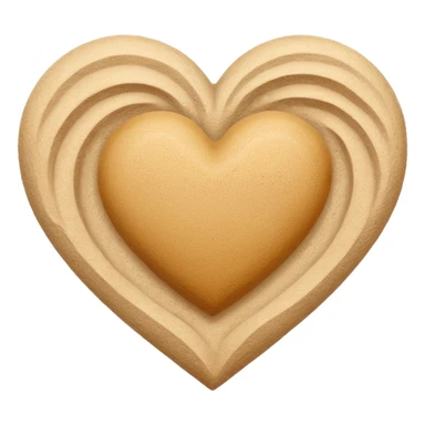 beach themed heart sticker