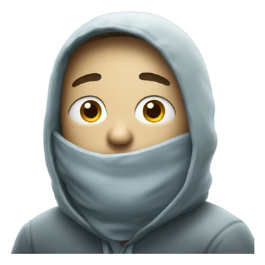 fighting the cold sticker