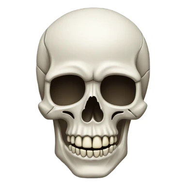 skull emoji impressed sticker