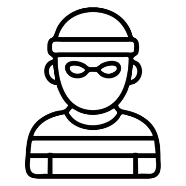 thief character sticker