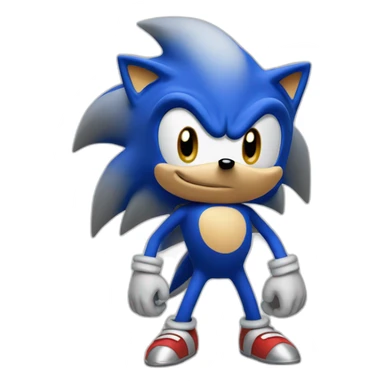 Sonic the hedghog sticker