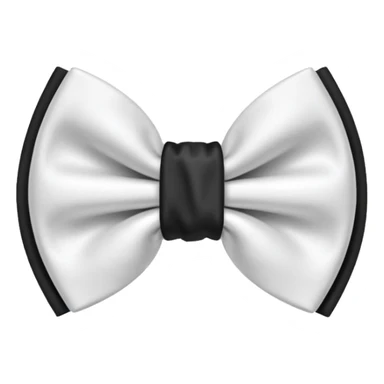 white bowtie sticker