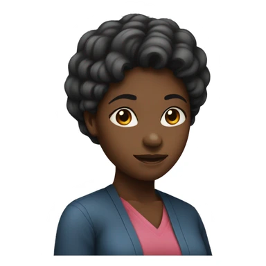 black female heart surgeeon sticker