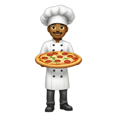 pizza chef sticker