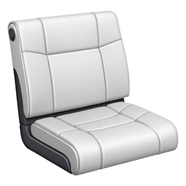 seat made of paper sticker