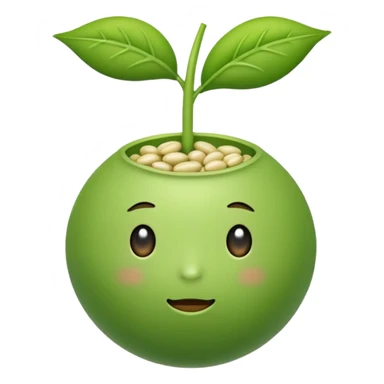 mung bean sticker
