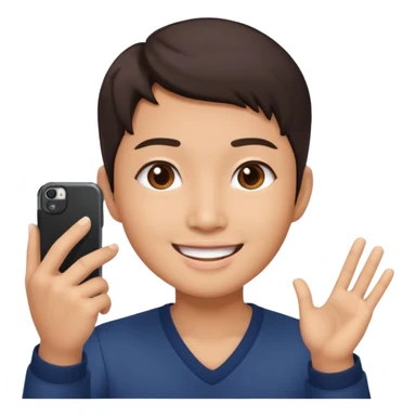 asian influencer selfie sticker